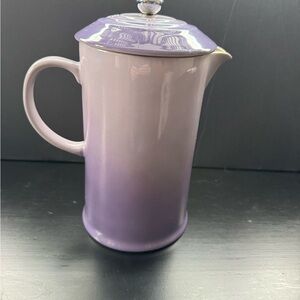 Le Creuset Stoneware Bluebell Purple French Press